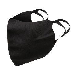 Regatta Professional Medical Anti-Bac Reusable Stretch Face Cover (Pack Of 10) Black - 